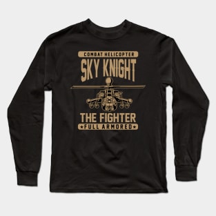 COMBAT HELICOPTER Long Sleeve T-Shirt